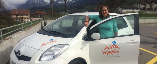 Anita&nbsp;Wyrsch - Fahrschule Wyrsch