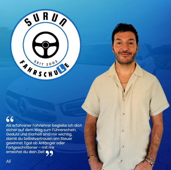 Ali&nbsp;Sürün - Fahrschule Ali Sürün
