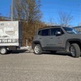 Jeep Renegade mit Anhänger